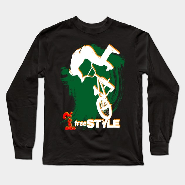 bmx freestyle - 03 Long Sleeve T-Shirt by hottehue